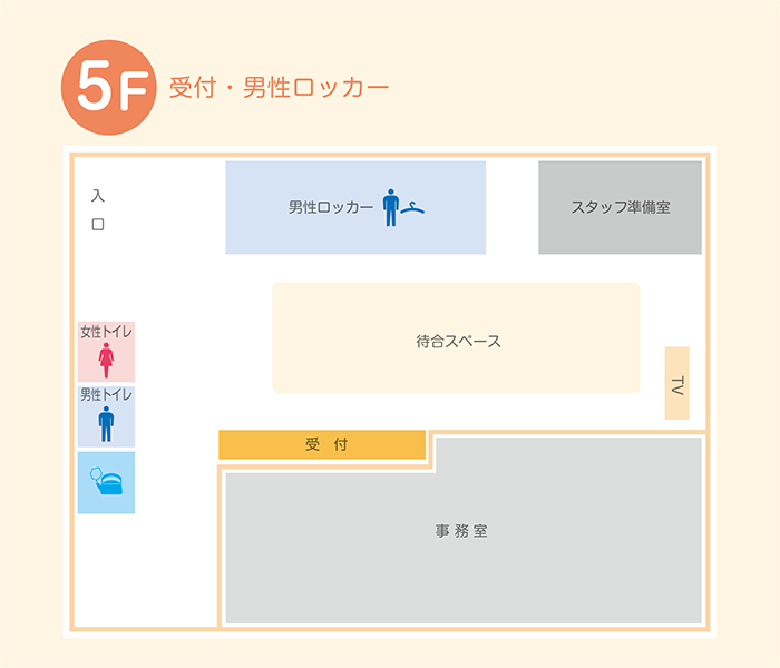 5F フロアマップ