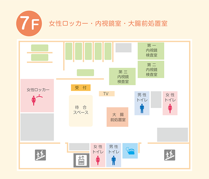 7F フロアマップ