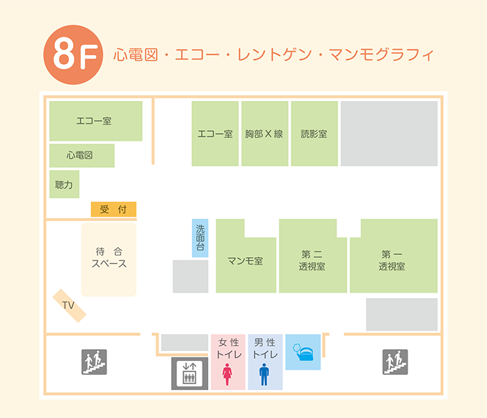 8F フロアマップ